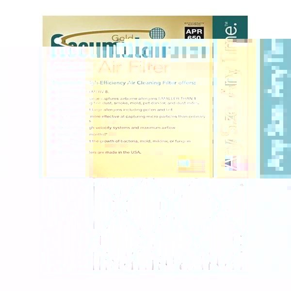 Accumulair FB18X20X0.5 Gold 0.5 In. Filter;  Pack Of 4, Accumulair, Mfr#: FB18X20X0.5